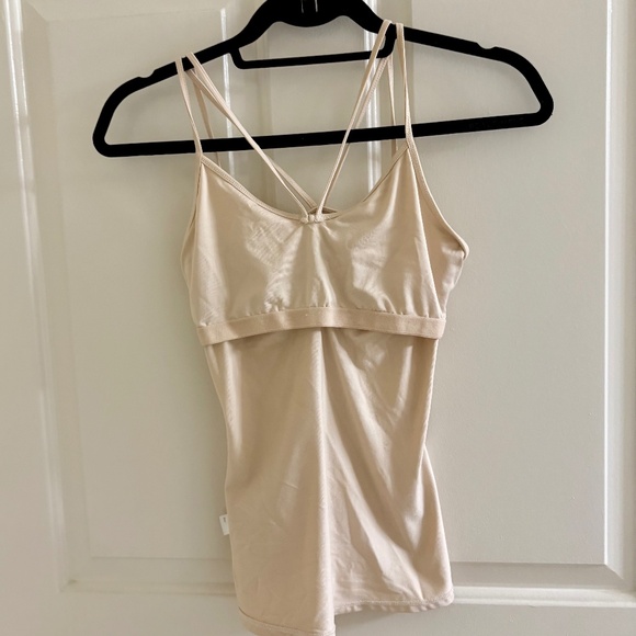 Boston Proper XXS Nude Beige Strappy Camisole Tank Top - Picture 3 of 3